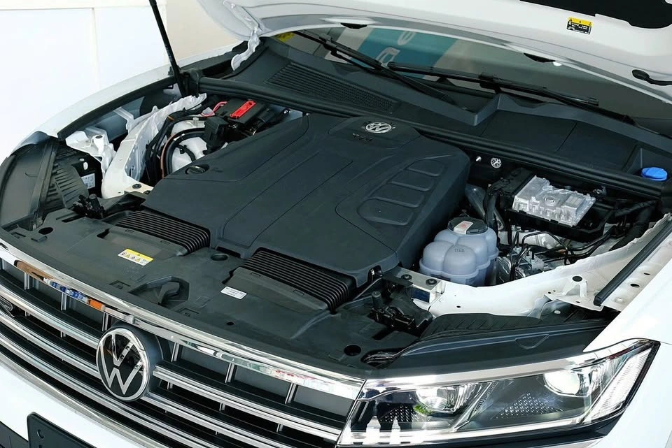khối động cơ touareg vận hành mạnh mẽ